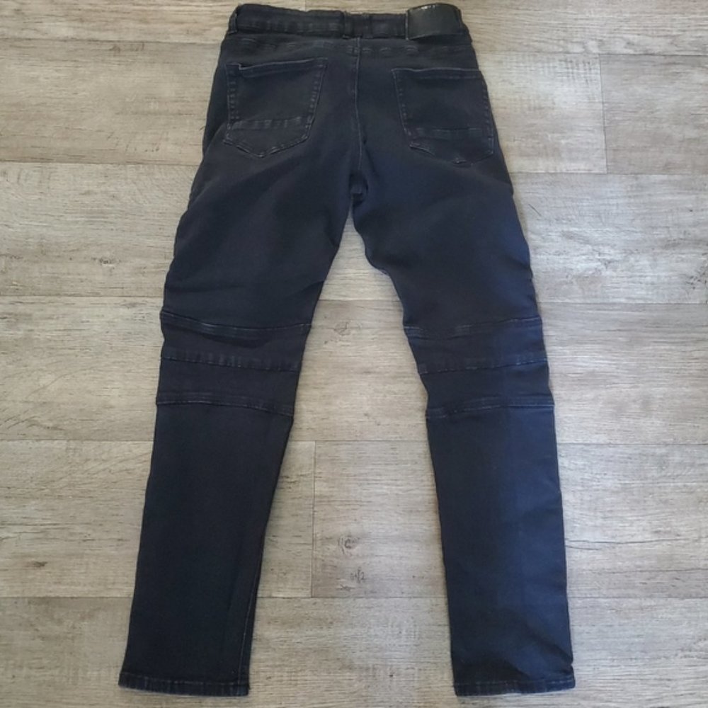 Refinery Republic Solid Black Straight Fit Jeans - image 5